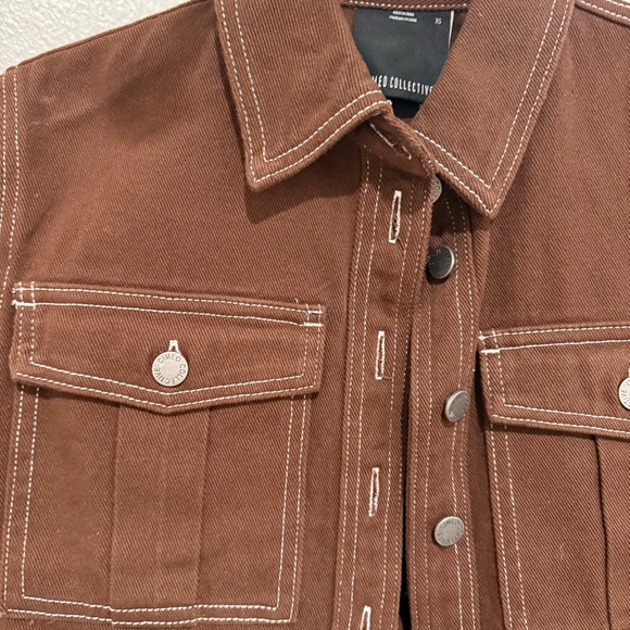 C/MEO Collective Chocolate Utility Jacket - Picture 3 of 5